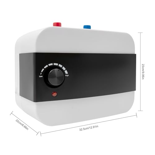 Chauffe-eau instantané électrique 220V mini cumulus compact réglable 0-65 °C - 3