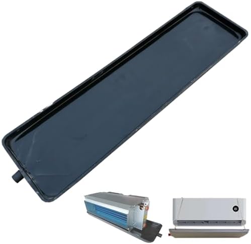 Air Conditioner Drain Pan - Condensate Drain Tray with Hose & Drain Hole, Water Catcher for Split AC & Heat Pump, Essential Accessory to Prevent Water Damage & Leaks