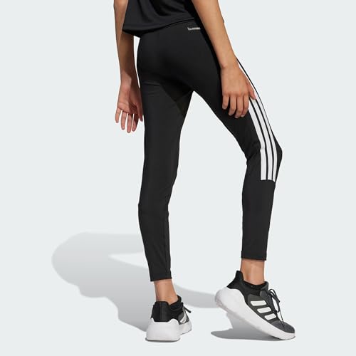 adidas Mädchen Train Essentials 3-Stripes Leggings, Black/White, 14-15 Years