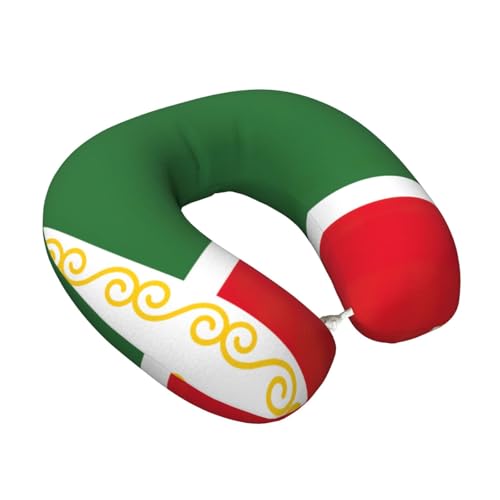 Almohada viscoelástica U para viaje tamaño único miniatura 2