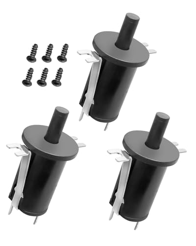 9904190041 Hopper Lid Switch Door Switch Fit for Masterbuilt Gravity Series 560 800 1050 XL Digital Charcoal Grill + Smoker, 3 Pack