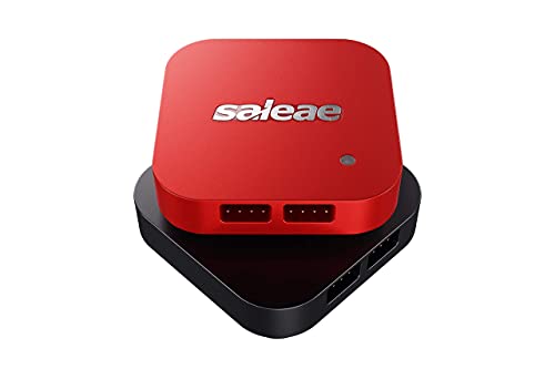 Logic 8 (Red) - Saleae 8-Channel Logic Analyzer - Compatible with Windows, Mac, or Linux - Easy to Use, Ultra-Portable, Saves Time & Frustration