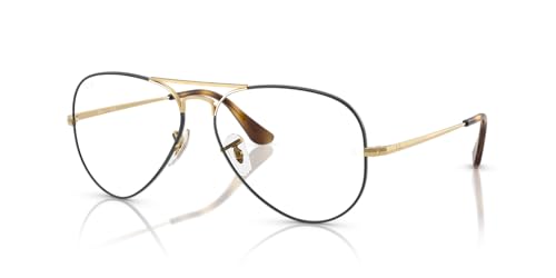 Image of Ray-Ban Unisex Rx6489 Aviator Aviator Prescription Eyeglass Frames