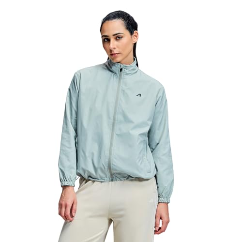 Image of Boldfit Windcheater Jacket for Women, Lightweight & Wind-Resistant with Reflective Cool Jacket for Women, Relaxed Fit-Stylish Windbreaker for Outdoor with Zipper Pockets