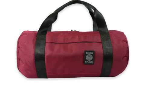 Dime Bags Odor Sealing Duffle Bag, Padded Interior for Glass Protection, Lockable Zipper for Airport Travel, Scent Blocking Carbon-Lining, Weekender with 9 Storage Compartments