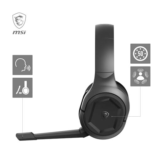 MSI IMMERSE GH50 Kabelloses Gaming Headset