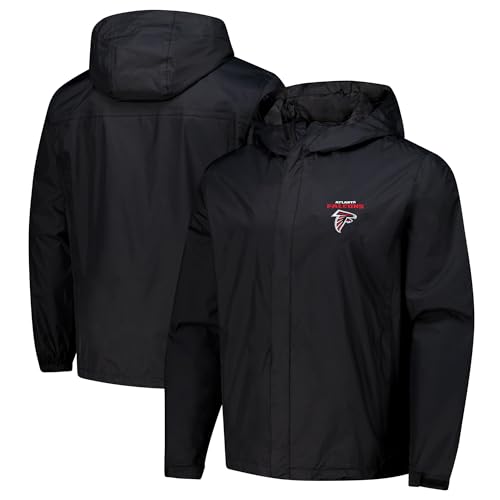 Image of Dunbrooke Men's NFL Tropic Waterproof Packable Full-Zip Hoodie Jacket
