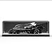 OSoMax Vitrine en acrylique étanche à la poussière 3 mm pour voiture Lego 76139 Batman – Vitrine seulement, pas de kit Lego