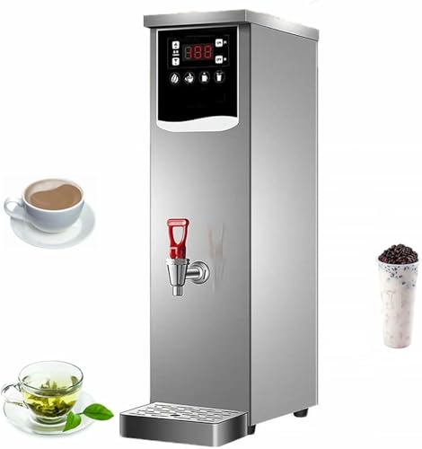 BTOIASYHF 2.5KW Commercial Hot Water Boiler, 10L/20L/30L Stainless Steel Drinking Hot Water Dispenser with 40-100℃ Adjustment & Automatic Temperature Control, for Coffee Shops