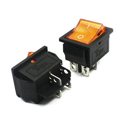 Commutateur AC250V 15A interrupteur à bascule de remplacement pour appareil ménager