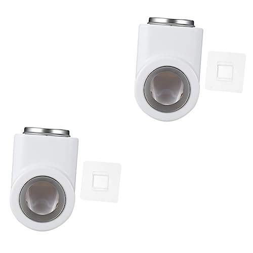 Garneck Pcs Size Toothpaste Squeezer Automatic Dispenser for Beauty Cream Heat-Resistant Wall-Mounted Sturdy and Easy to Use