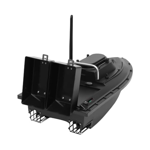 Bateau de pêche télécommandé pour explorer les grands lacs de nuit