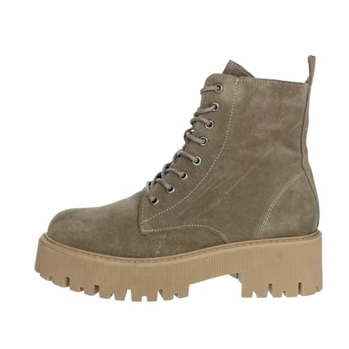 Anfibio en cuir taupe parfait pour vos marches urbaines quotidiennes