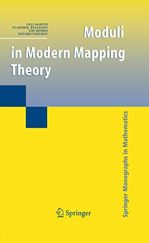 Moduli In Modern Mapping Theory (Hb) view 2