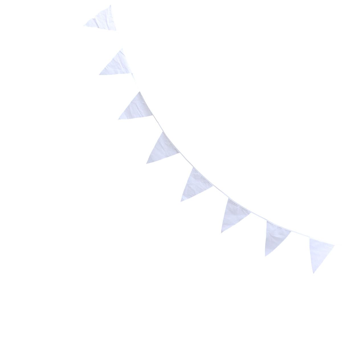Abaodam 3pezzi Bandiere Triangolari Decorative Metri Per Feste Di Compleanno Matrimoni e Natale Bunting Festivo Per Interni Ed Esterni