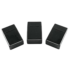 Skyway Cigarette Case Holder Box Crushproof with Dividers for King Size 84mm Cigarettes – Women and Men – Perfect for Roll Your Own Cigs – Set of 3 Black