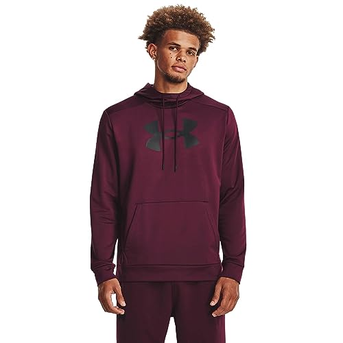 Under Armour mens Armour Fleece Big Logo Hoodie, (600) Dark...