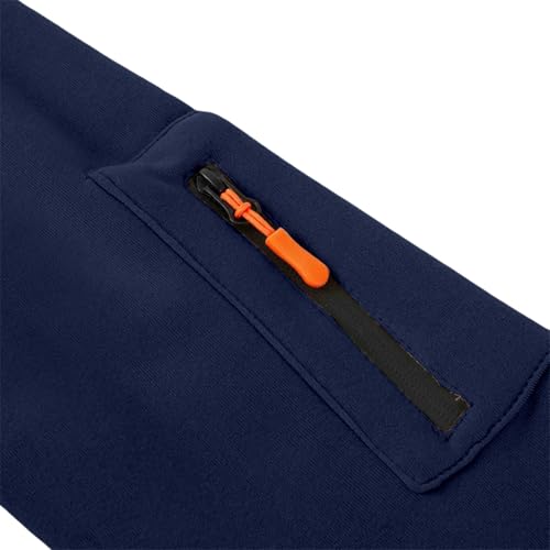 Pull marin homme anti-usure avec coudières et manches longues confort - 7