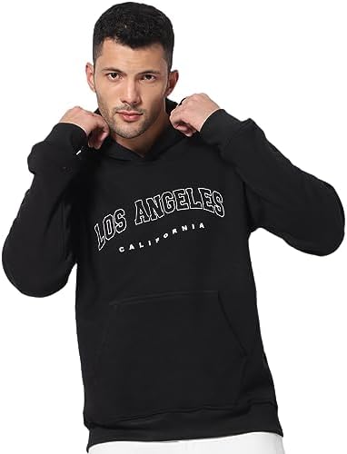 BE SAVAGE Oversize Baggy Hoodie (Los Angeles) Hoodie for Men Winter Wear