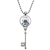 Feature: -Las bandejas están hechas de una aleación de metal fuerte, no se flexionarán Hermosas bandejas de estilo retro sin plomo, níquel y cadmio.; -El collar Key es un regalo perfecto para cualquier mujer en tu vida, el collar monograma bellamente diseñado es el regalo ideal para tu mejor amiga, hija, esposa, madre e incluso la abuela tambiÃn los ama, ¡lo cual es muy memorable!; -El collar inicial clave es un buen regalo para expresar que siempre estás ahí para ella.