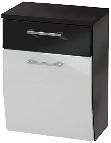 Posseik 5876 99 Unterschrank Rima, anthrazit-weiß Posseik 5876 99 Unterschrank Rima, anthrazit-weiß