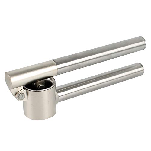 Cocina Press de Ajo Acero Inoxidable Herramienta de Ajo con Ajo Cepillo para Pelado de Ajo con Alto Contenido de Jengibre