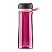 Pichet à eau Bouteille sportive du matériau Tritan avec paille, bouteilles d'eau simples for la forme physique/voyage/camping, 21,6 oz de grandes tasses, poignée portable Carafe à Eau