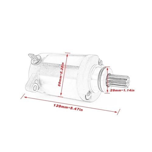 Démarreur moto 31100-20E00 pour AN125 AN150 VECSTAR 1995-2000 - 2