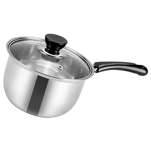 Casserole à lait en acier inoxydable et céramique pour petite sauce et pâtes au style japonais