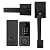 Secusly Smart Front Door Lock Handle Set, Keypad Door Lock with Handles, Fingerprint Keyless Entry Smart Locks Handle Kit, Electronic Smart Deadbolt with Auto Lock, Code, APP for Home, Apartment