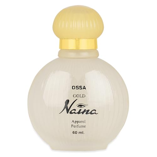 Image of Ossa Gold Naina Perfume for Women, 60ML | Long Lasting Perfume | Musky Ambery Fragrance | Premium Wear Scent for All-Day Freshness, Confidence & Elegant Feminine Appeal
