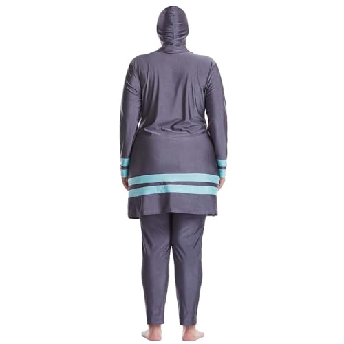 Traje de baño musulmana mujer para natación cómoda con cobertura completa 5