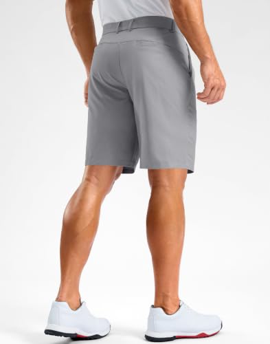 Image of Soothfeel Men's Casual Shorts 5 /7 /9 Inch Golf Dress Shorts for Men Flat Front Work Lightweight Quick Dry with 4 Pockets