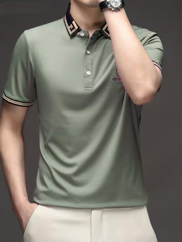 Image of Lymio Polo T Shirt for Men || T Shirt for Man || Collar T-Shirts Style Men (Packs Also Available) (109-112)