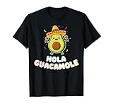 Aguacate Guacamole Comida Mexicana Alegre Camiseta