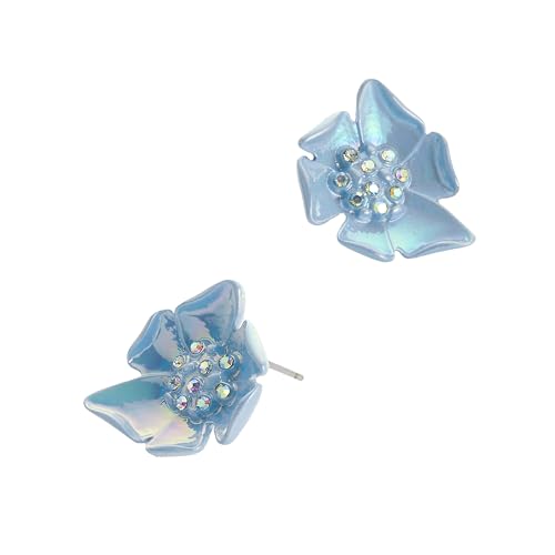 Betsey Johnson Women's Garden Glam Flower Stud Earrings3