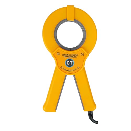 EITAI050 クランプAC交流電流プローブ、AC 0mA-600A, 分解能 1mA, Ф50mm, メーカー直販、電流センサー、電流トランス CT、変流器、電流プローブ、クランプメーター、リーククランプ、漏れ電流計
