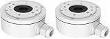 Hikvision Box Posteriore In Alluminio Telecamera Ds-1280zj-xs (Confezione da 2)