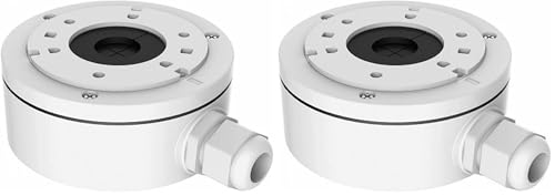 Boîte de jonction Hikvision DS-1280ZJ-XS étanche pour caméra dôme (Lot de 2)