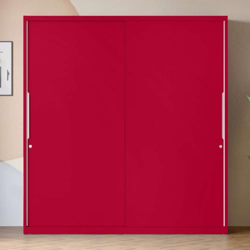 Image of Interio by Godrej Slide N Store XL 2-Door Steel Sliding Wardrobe
