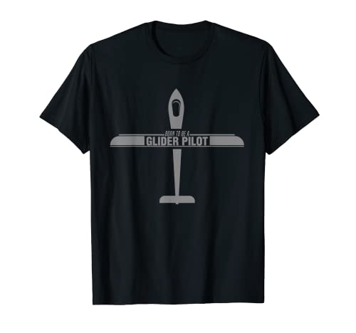 Né pour être un planeur Avion sans moteur T-Shirt