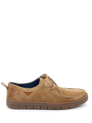 Grunland BOTTINES SC5034 bottines homme en daim bleu à lacets