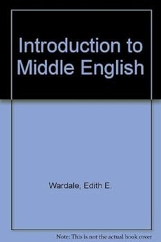 Hardcover Introduction to Middle English Book
