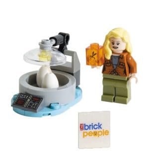LEGO Jurassic World: Dr. Ellie Sattler Minifigure Dino Lab, Eggs and Mosquito