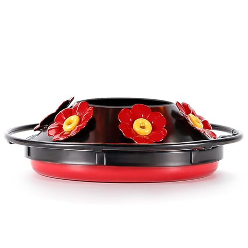Base for DesGully Solar Hummingbird Feeder 25 fl.oz with 6 Feeding Ports (Only Includes The Base Does not Include The Glass Bottle or The top Light)