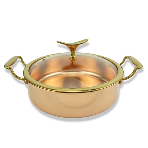 Imagen de Funmaker Juego de ollas y sartenes de cobre martillado