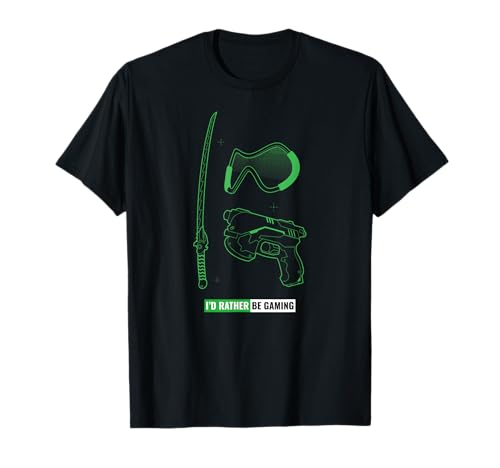 Green Gamer Gear: ¡Potencia tu tiempo de juego! Camiseta
