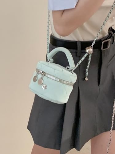 Coquette Mini Crossbody Bags for Women Chain Strap Quilted Handbag Mini Bag Purse Small Bag Coquette Stuff3