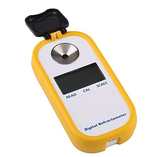 Digital Freezing Point Tester Glycol Car Coolant Refractometer with Range Glass Water -60-0℃ Ethylene Glycol -50-0℃ Propylene Glycol -70-0℃