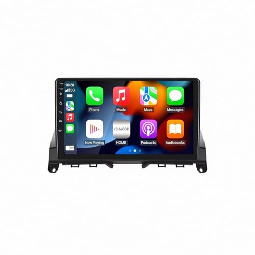 Pantalla Carplay táctil para viajar con GPS y música en su Mercedes Benz W204